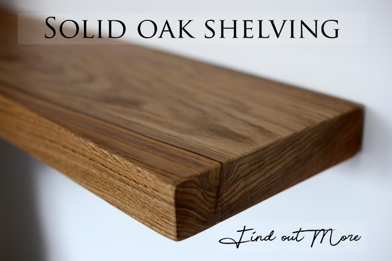 oak shelf